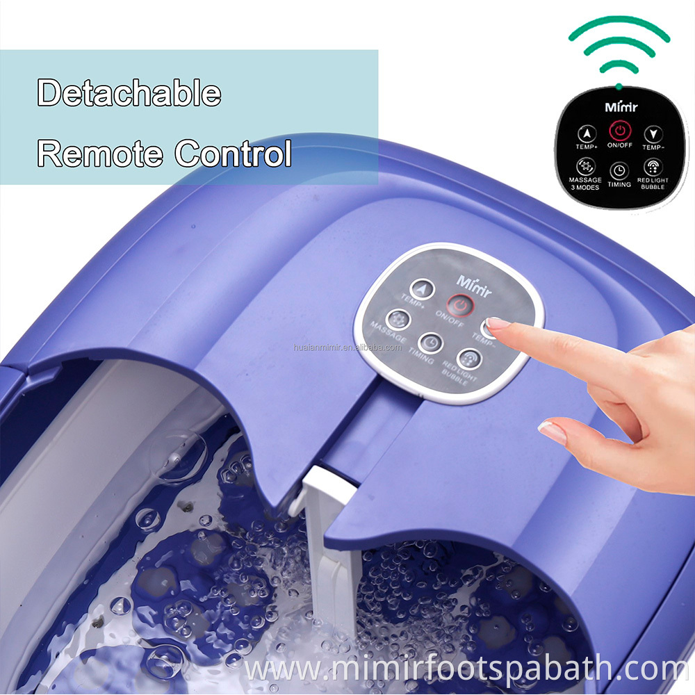 collapsible foot bath machine